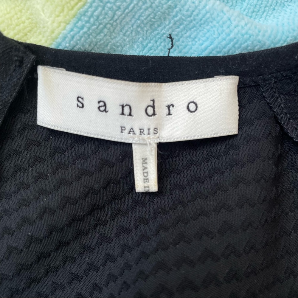 Sandro Paris Peplum Tank Top - Picture 3 of 5